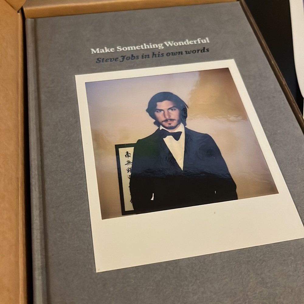 Make Something Wonderful: Steve Jobs In His Own Words Hardcover - RARE - Picture 2 of 2